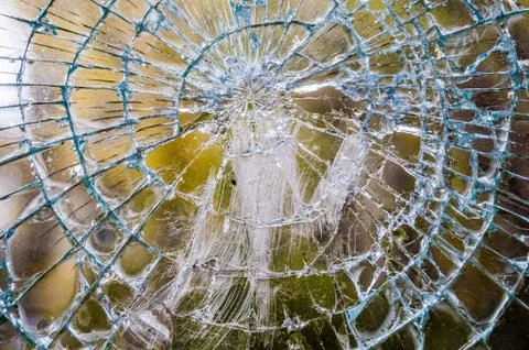 Broken glass Stock Photos