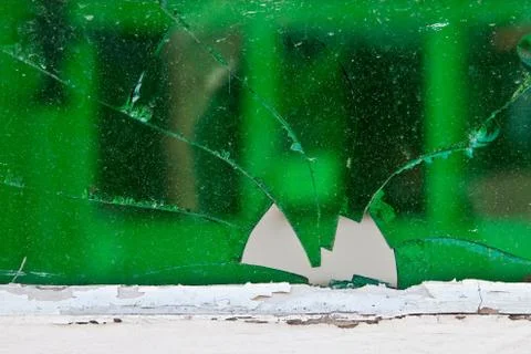 Broken glass Stock Photos