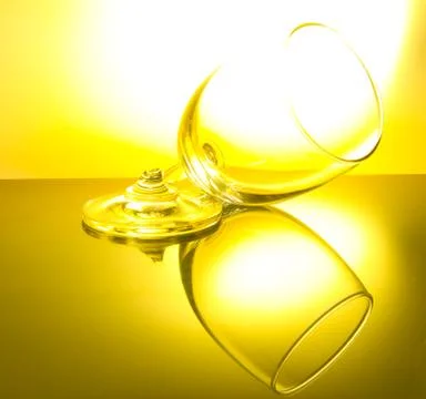 Broken glass Foto stock