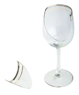 Broken glass Stock Photos