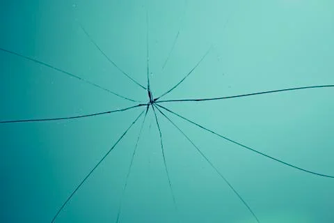 Broken glass Stock Photos