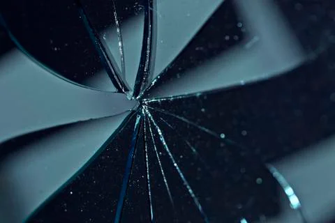 Broken glass Stock Photos