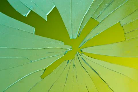 Broken glass Stock Photos