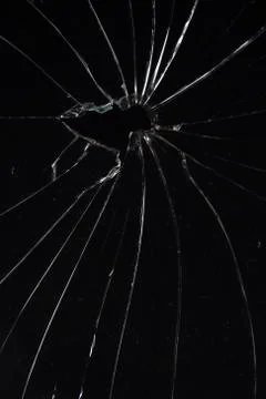 Broken glass Stock Photos