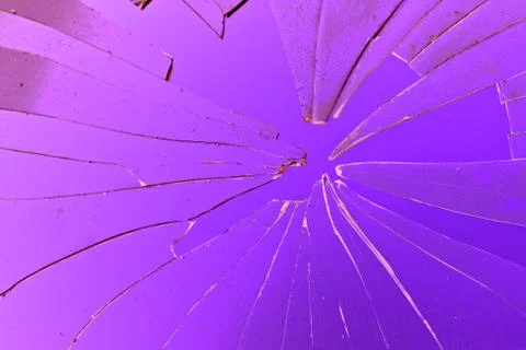 Broken glass Stock Photos