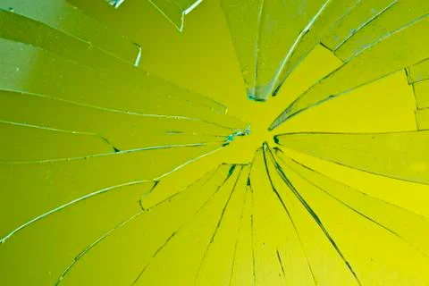 Broken glass Stock Photos