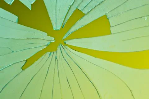 Broken glass Stock Photos