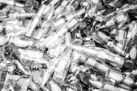 Broken glass Stock Photos