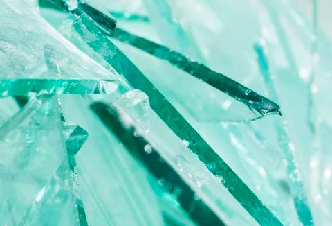 Broken glass Stock-Fotos