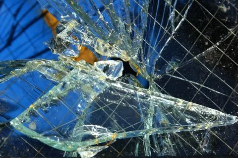 Broken Glass Stock Photos