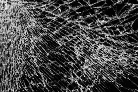 Broken glass Stock Photos