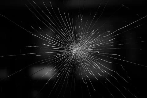 Broken glass Stock Photos