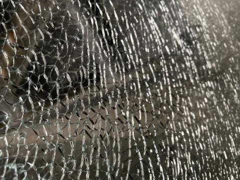 Broken glass Stock Photos