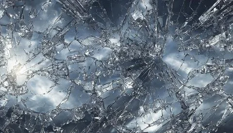 Broken Glass Stock Photos