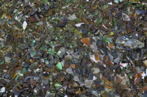 Broken glass Stock Photos