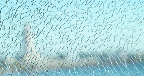 Broken glass on the river view Stock-Footage 192276039
