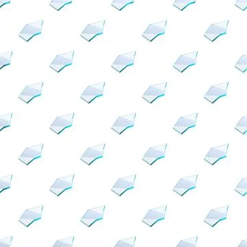 Broken glass shards creating a shattered pattern background Stock Illustration