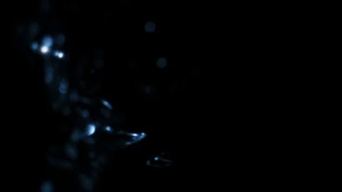 Broken Glass In Slow Motion With Lens Flare - 45 Stock Footage 69749207