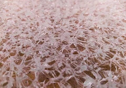 Broken glass structure, background with shards of transparent glass, broken Stock Photos
