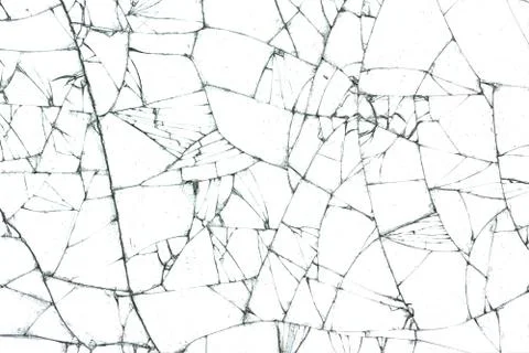 Broken glass texture Stock Photos