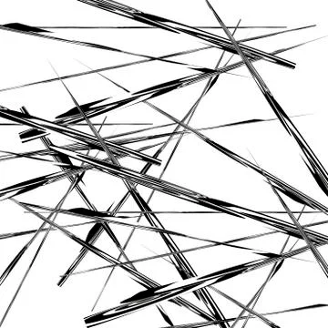 Broken glass on white background Stock Illustration