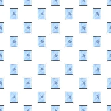 Broken glass windows seamless pattern illustrating damage Stock Illustration