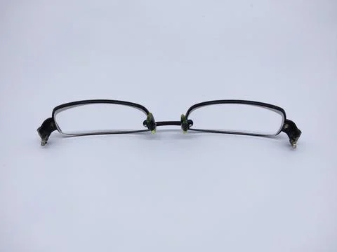Broken glasses with broken frames Stock Photos