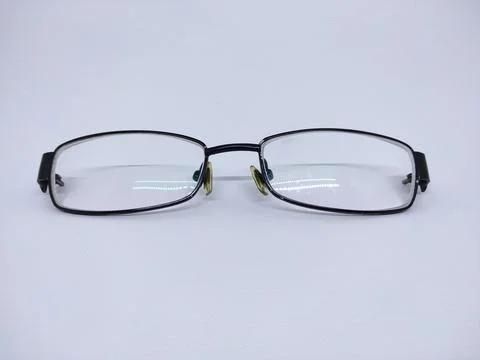 Broken glasses with broken frames Stock Photos