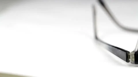 Broken glasses Stock Footage 23593350