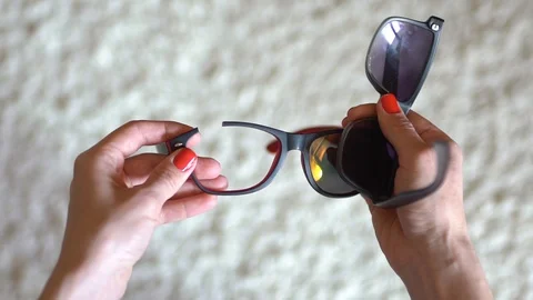 Broken glasses Stock Footage 105640758