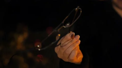 Broken glasses Stock Footage 152847647