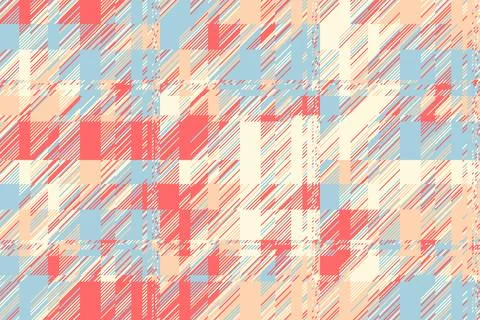Broken glitch texture with irregular shapes, displaced stripes, and rough n.. 库存插图