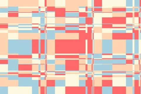 Broken glitch texture with sharp edges, fragmented squares, and rough overl.. Stock Illustration