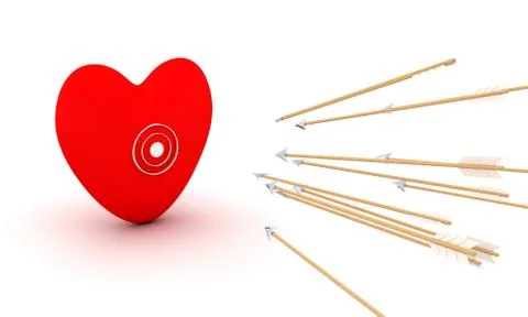 Broken heart - conceptual image Stock Illustration
