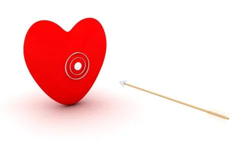 Broken heart - conceptual image Stock Illustration