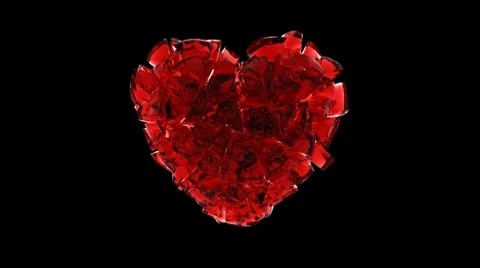 Broken Heart Stock Footage 7130361