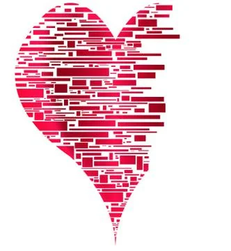 Broken Heart Stockillustratie