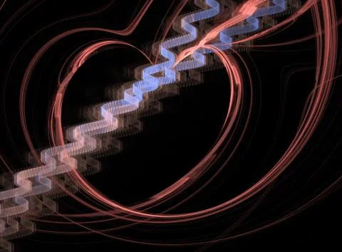 Broken heart Stock Illustration