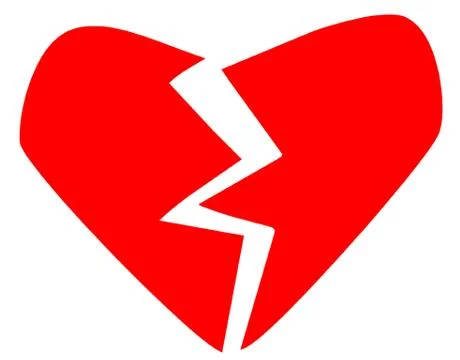 Broken Heart Stock Illustration