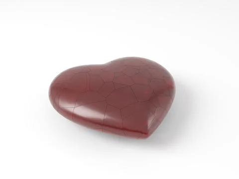 Broken heart Stock Illustration