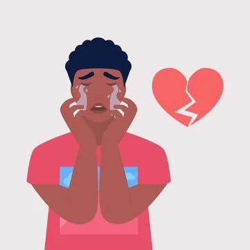 Broken heart Stock Illustration