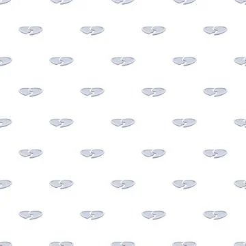 Broken heart minimalist icon pattern repeating background 스톡 일러스트