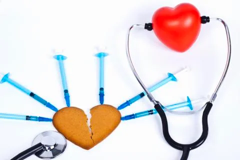 Broken heart Stock Photos