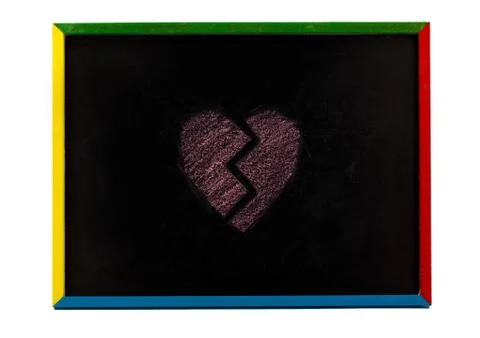 Broken hearted in school Stock Photos