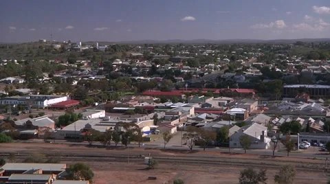 Broken Hill - view from hill Stock Footage 44059757