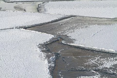 Broken ice Stock Photos