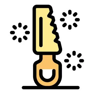 Broken key representing cybersecurity breach and data loss Illustrazione stock