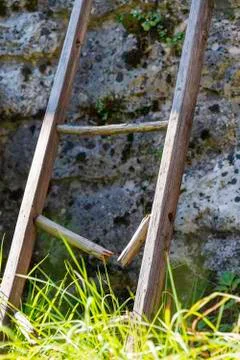 Broken Ladder Stock Photos