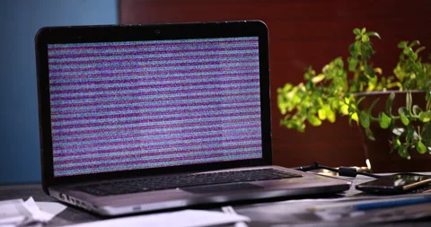 A Broken Laptop Stock Footage 172239181