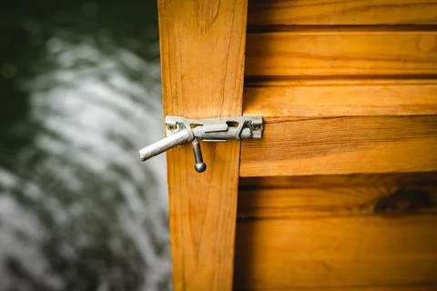 Broken latch Stock Photos